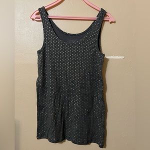 Grey/Gold Tank Top - XXL - Target